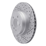 Dynamic Friction 2007-2019 BMW X6 Rear Right Drilled & Slotted Geoperformance Rotor by Dynamic Friction Company 830-31141R