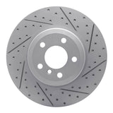 Dynamic Friction 2007-2019 BMW X6 Rear Right Drilled & Slotted Geoperformance Rotor by Dynamic Friction Company 830-31141R