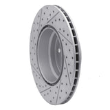 Dynamic Friction 2007-2019 BMW X6 Rear Right Drilled & Slotted Geoperformance Rotor by Dynamic Friction Company 830-31141R