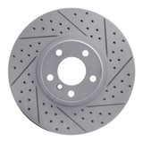 Dynamic Friction 2007-2018 BMW X6 Front Right Drilled & Slotted Geoperformance Rotor by Dynamic Friction Company 830-31142R