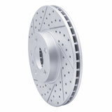 Dynamic Friction 2007-2019 BMW X5 Front Left Drilled & Slotted Geoperformance Rotor by Dynamic Friction Company 830-31144L