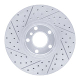 Dynamic Friction 2007-2019 BMW X6 Front Right Drilled & Slotted Geoperformance Rotor by Dynamic Friction Company 830-31144R