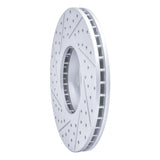 Dynamic Friction 2007-2019 BMW X6 Front Right Drilled & Slotted Geoperformance Rotor by Dynamic Friction Company 830-31144R