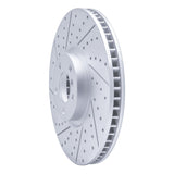 Dynamic Friction 2010-2011 BMW X6 Right Front Drilled & Slotted Geoperformance Rotor by Dynamic Friction Company 830-31150D