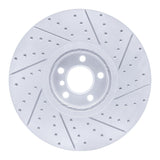 Dynamic Friction 2010-2011 BMW X6 Right Front Drilled & Slotted Geoperformance Rotor by Dynamic Friction Company 830-31150D