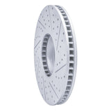 Dynamic Friction 2010-2011 BMW X6 Right Front Drilled & Slotted Geoperformance Rotor by Dynamic Friction Company 830-31150D