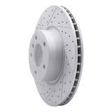 Dynamic Friction 2011-2018 BMW X3 Front Left Drilled & Slotted Geoperformance Rotor by Dynamic Friction Company 830-31151L
