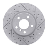 Dynamic Friction 2011-2018 BMW X4 Front Right Drilled & Slotted Geoperformance Rotor by Dynamic Friction Company 830-31151R