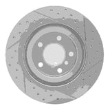 Dynamic Friction 2011-2018 BMW X4 Rear Left Drilled & Slotted Geoperformance Rotor by Dynamic Friction Company 830-31152L