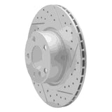 Dynamic Friction 2011-2018 BMW X4 Rear Right Drilled & Slotted Geoperformance Rotor by Dynamic Friction Company 830-31152R