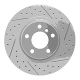 Dynamic Friction 2011-2018 BMW X4 Rear Right Drilled & Slotted Geoperformance Rotor by Dynamic Friction Company 830-31152R