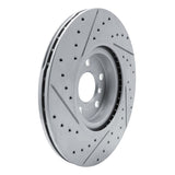 Dynamic Friction 2015-2025 BMW 228i Gran Coupe Front Right Drilled & Slotted Geoperformance Rotor by Dynamic Friction Company 830-31157R