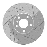 Dynamic Friction 2016-2018 BMW X4 Left Front Drilled & Slotted Geoperformance Rotor by Dynamic Friction Company 830-31160D