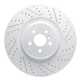 Dynamic Friction 2017-2026 BMW Alpina XB7 Rear Right Drilled & Slotted Geoperformance Rotor by Dynamic Friction Company 830-31167R