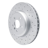 Dynamic Friction 2017-2026 BMW X5 Front Left Drilled & Slotted Geoperformance Rotor by Dynamic Friction Company 830-31168L