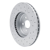 Dynamic Friction 2017-2026 BMW X5 Front Left Drilled & Slotted Geoperformance Rotor by Dynamic Friction Company 830-31168L
