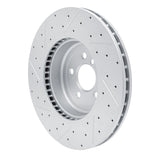 Dynamic Friction 2017-2026 BMW Ix3 (Mexico) Front Right Drilled & Slotted Geoperformance Rotor by Dynamic Friction Company 830-31168R