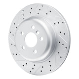 Dynamic Friction 2017-2026 BMW Z4 Right Rear Drilled & Slotted Geoperformance Rotor by Dynamic Friction Company 830-31169D