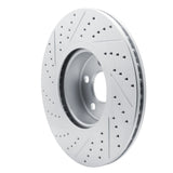 Dynamic Friction 2018-2026 BMW X4 Front Right Drilled & Slotted Geoperformance Rotor by Dynamic Friction Company 830-31171R