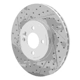 Dynamic Friction 2002-2006 MINI Cooper (Excl Clubman) Front Left Drilled & Slotted Geoperformance Rotor by Dynamic Friction Company 830-32002L