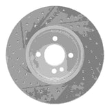 Dynamic Friction 2002-2006 MINI Cooper (Excl Clubman) Front Right Drilled & Slotted Geoperformance Rotor by Dynamic Friction Company 830-32002R