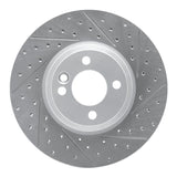 Dynamic Friction 2002-2006 MINI Cooper (Excl Clubman) Front Right Drilled & Slotted Geoperformance Rotor by Dynamic Friction Company 830-32002R