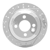 Dynamic Friction 2002-2015 Mini Cooper Clubman Rear Left Drilled & Slotted Geoperformance Rotor by Dynamic Friction Company 830-32003L