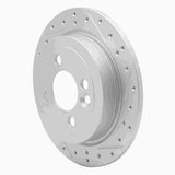 Dynamic Friction 2002-2015 MINI Cooper (Excl Clubman) Rear Right Drilled & Slotted Geoperformance Rotor by Dynamic Friction Company 830-32003R