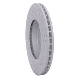 Dynamic Friction 2007-2015 MINI Cooper (Excl Clubman) Front Left Drilled & Slotted Geoperformance Rotor by Dynamic Friction Company 830-32005L