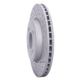 Dynamic Friction 2007-2015 MINI Cooper (Excl Clubman) Front Right Drilled & Slotted Geoperformance Rotor by Dynamic Friction Company 830-32005R