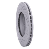 Dynamic Friction 2007-2015 MINI Cooper (Excl Clubman) Front Right Drilled & Slotted Geoperformance Rotor by Dynamic Friction Company 830-32005R