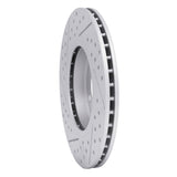 Dynamic Friction 2011-2016 MINI Cooper Paceman Front Right Drilled & Slotted Geoperformance Rotor by Dynamic Friction Company 830-32009R