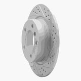 Dynamic Friction 2011-2016 MINI Cooper Countryman Rear Right Drilled & Slotted Geoperformance Rotor by Dynamic Friction Company 830-32010R