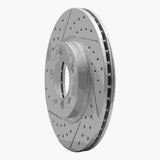 Dynamic Friction 2011-2016 MINI Cooper Countryman Front Left Drilled & Slotted Geoperformance Rotor by Dynamic Friction Company 830-32011L