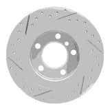 Dynamic Friction 2013-2016 MINI Cooper Paceman Rear Right Drilled & Slotted Geoperformance Rotor by Dynamic Friction Company 830-32012R