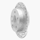 Dynamic Friction 2014-2024 MINI Cooper (Excl Clubman) Rear Right Drilled & Slotted Geoperformance Rotor by Dynamic Friction Company 830-32013R