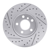 Dynamic Friction 2014-2021 MINI Cooper (Excl Clubman) Front Right Drilled & Slotted Geoperformance Rotor by Dynamic Friction Company 830-32015R