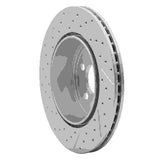 Dynamic Friction 2016-2024 MINI Cooper (Excl Clubman) Front Right Drilled & Slotted Geoperformance Rotor by Dynamic Friction Company 830-32018R