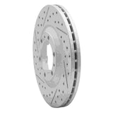 R1 Concepts 1992-2002 Acura SLX Front Left Drilled & Slotted Geoperformance Rotor by R1 Concepts 830-37008L