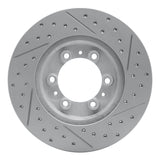 R1 Concepts 1992-2002 Acura SLX Front Left Drilled & Slotted Geoperformance Rotor by R1 Concepts 830-37008L