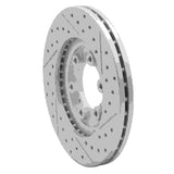 R1 Concepts 1992-2002 Acura SLX Front Left Drilled & Slotted Geoperformance Rotor by R1 Concepts 830-37008L