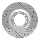 R1 Concepts 1992-2002 Acura SLX Front Right Drilled & Slotted Geoperformance Rotor by R1 Concepts 830-37008R