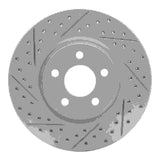 Dynamic Friction 2003-2009 Chrysler Pt Cruiser Front Left Drilled & Slotted Geoperformance Rotor by Dynamic Friction Company 830-39013L