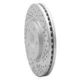 Dynamic Friction 2003-2009 Chrysler Pt Cruiser Front Right Drilled & Slotted Geoperformance Rotor by Dynamic Friction Company 830-39013R