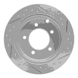R1 Concepts 07-17 Chrysler Sebring Rear Left Drilled & Slotted Geo-Carbon Rotor by R1 Concepts RNC-830-39022L