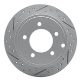 R1 Concepts 07-17 Chrysler Sebring Rear Left Drilled & Slotted Geo-Carbon Rotor by R1 Concepts RNC-830-39022L