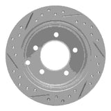 R1 Concepts 07-17 Chrysler Sebring Rear Right Drilled & Slotted Geo-Carbon Rotor by R1 Concepts RNC-830-39022R