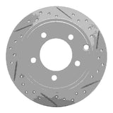 R1 Concepts 07-17 Chrysler Sebring Rear Right Drilled & Slotted Geo-Carbon Rotor by R1 Concepts RNC-830-39022R