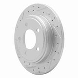 R1 Concepts 1993-2004 Chrysler Concorde Rear Left Drilled & Slotted Geoperformance Rotor by R1 Concepts 830-40012L