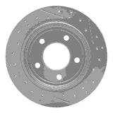 R1 Concepts 1993-2004 Chrysler Concorde Rear Left Drilled & Slotted Geoperformance Rotor by R1 Concepts 830-40012L